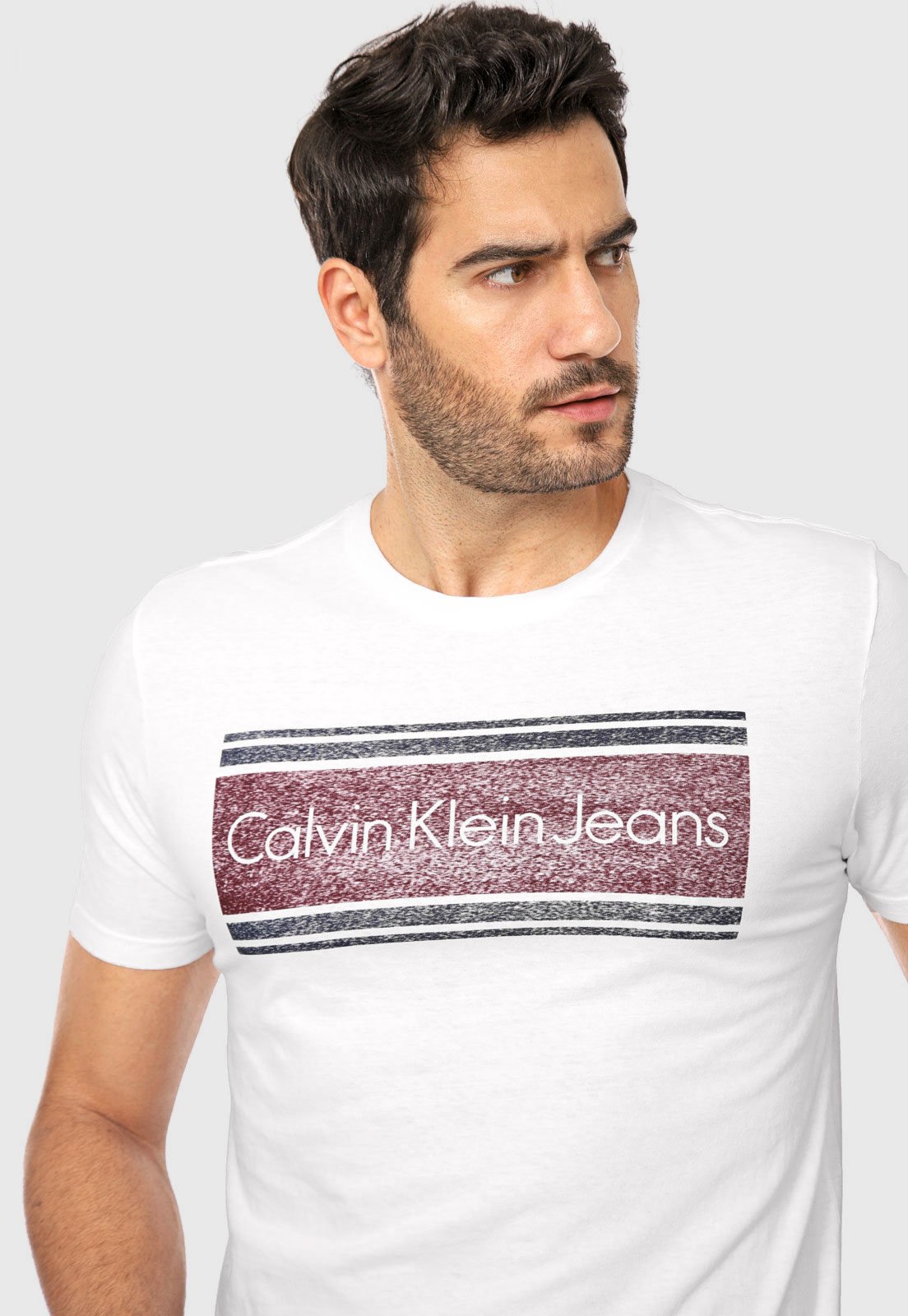 Camiseta Calvin Klein Estampada Masculina