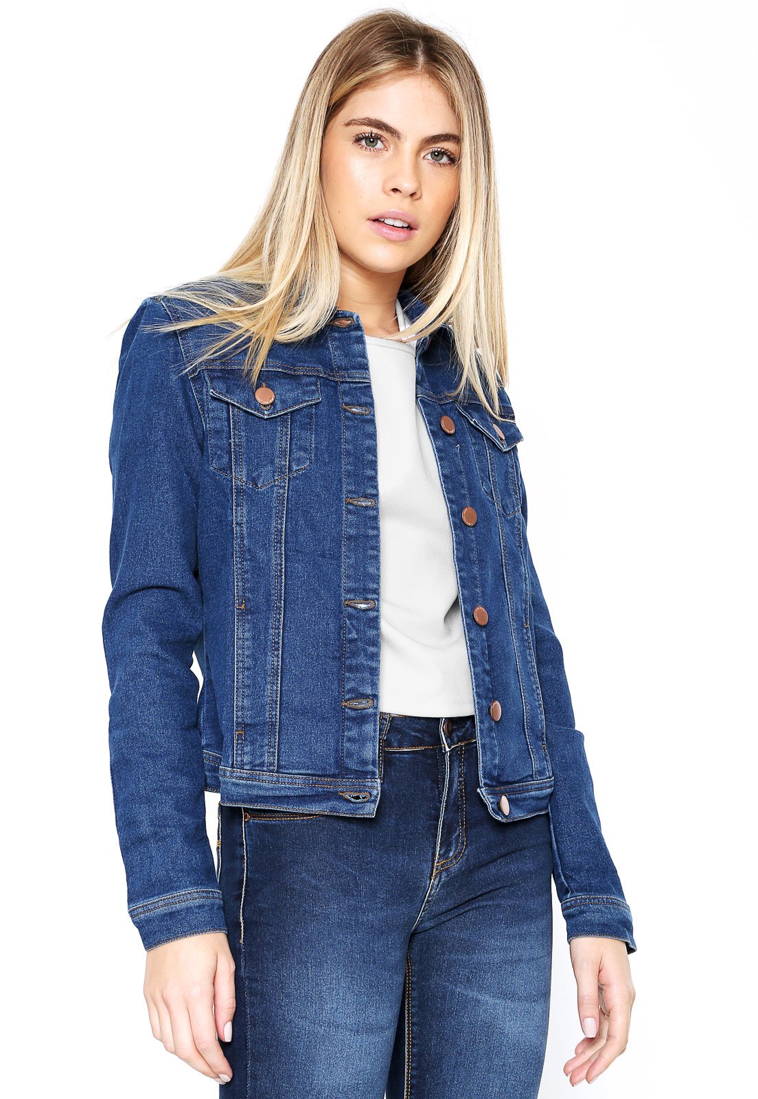 dafiti jaquetas jeans femininas