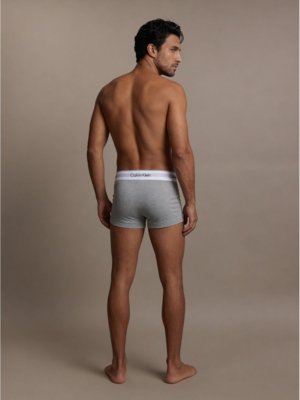 Kit 3 Low Rise Trunk Icon Cotton Stretch - Multi Calvin Klein Jeans