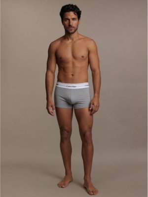 Kit 3 Low Rise Trunk Icon Cotton Stretch - Multi Calvin Klein Jeans
