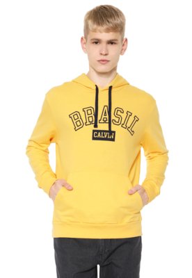 calvin klein moletom com capuz india