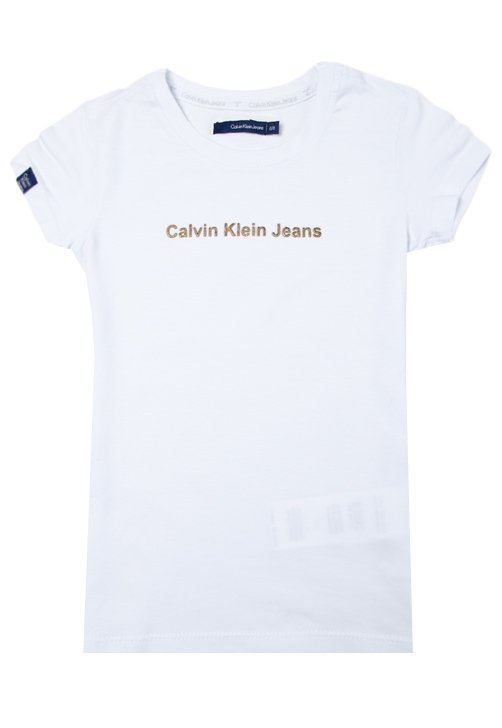 camisa branca calvin klein feminina