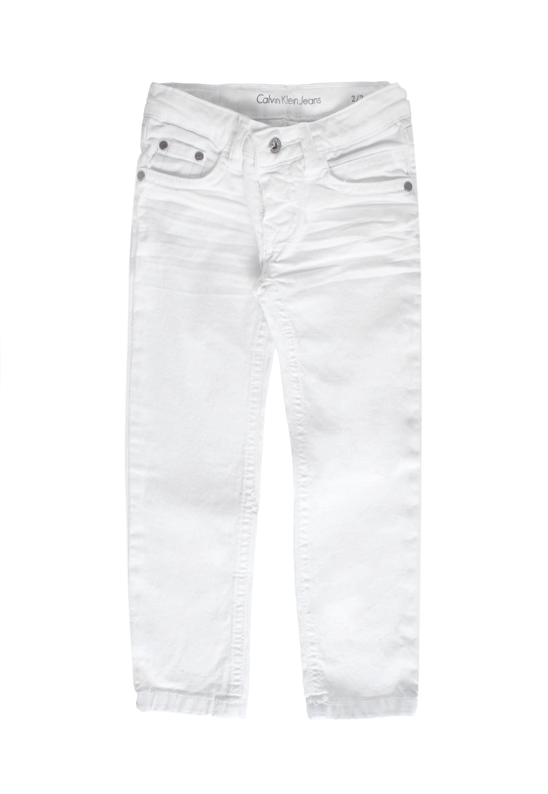 calca jeans branca infantil