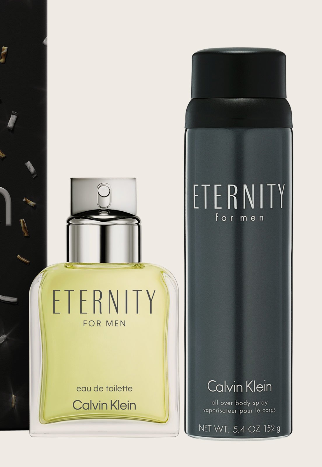 Kit Perfume 100 Ml Coffret Eternity For Men Eau De Toilette Desodorante