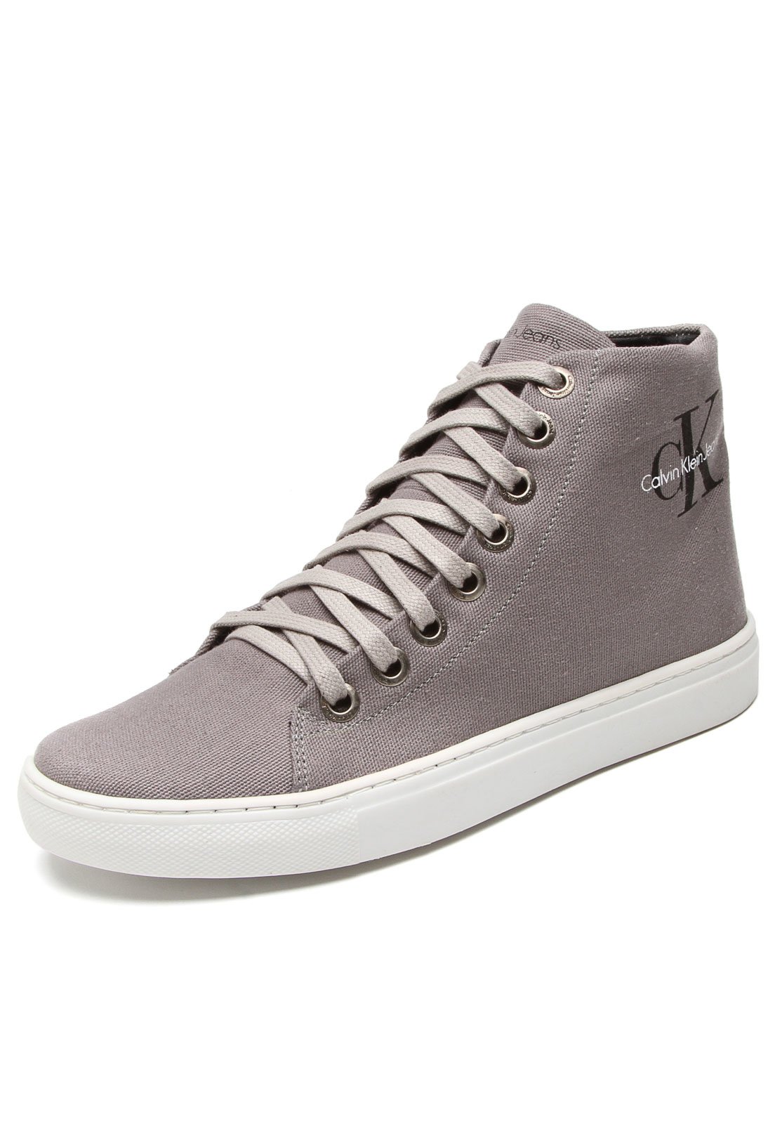 sapatenis calvin klein cinza
