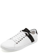 sapatênis calvin klein recortes branco
