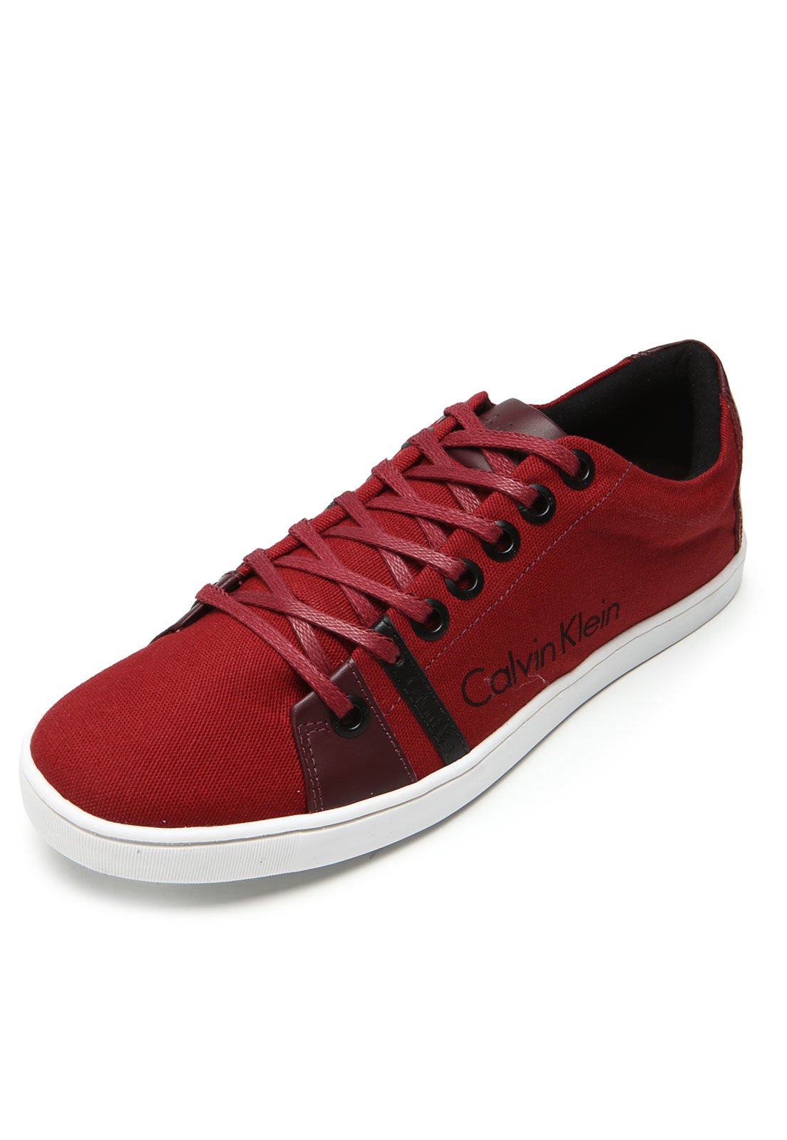 tenis calvin klein vermelho