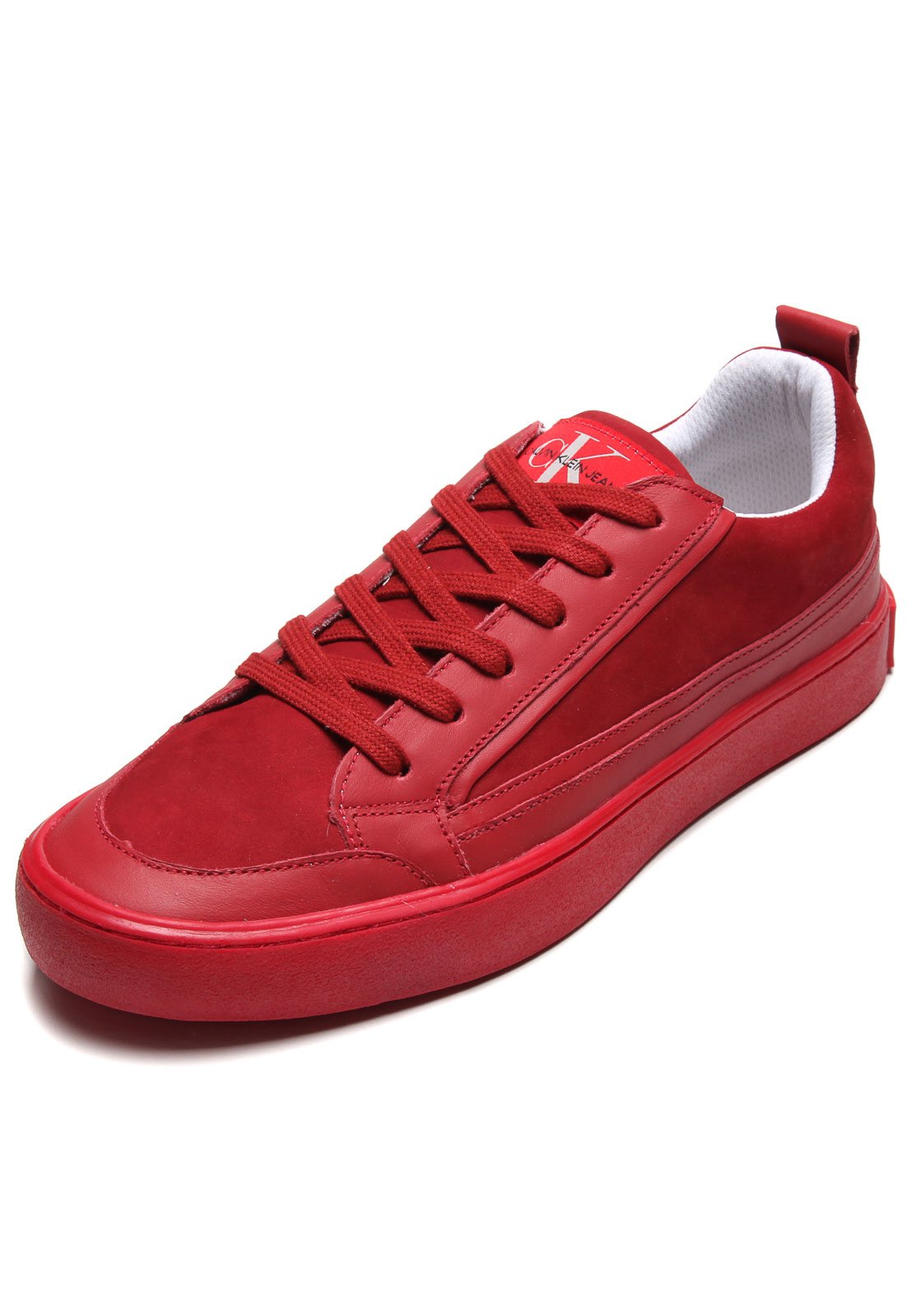 tenis calvin klein vermelho