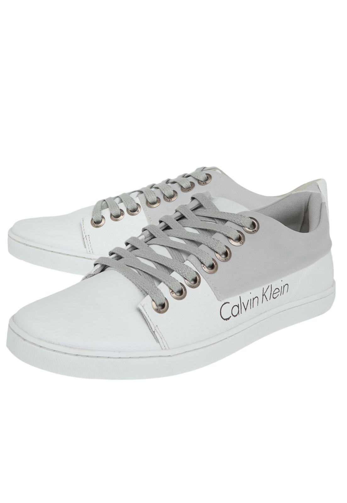 Sapatênis calvin klein recortes hot sale branco