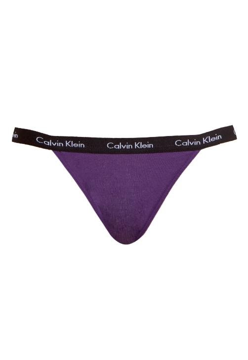 Calcinha Calvin Klein String Roxa - Compre Agora
