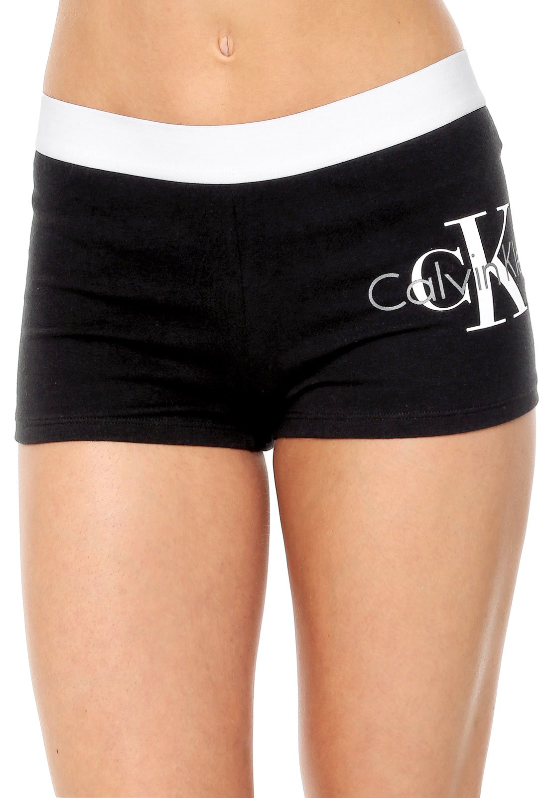 Calcinha Calvin Klein Underwear Boy Short Preta - Compre Agora