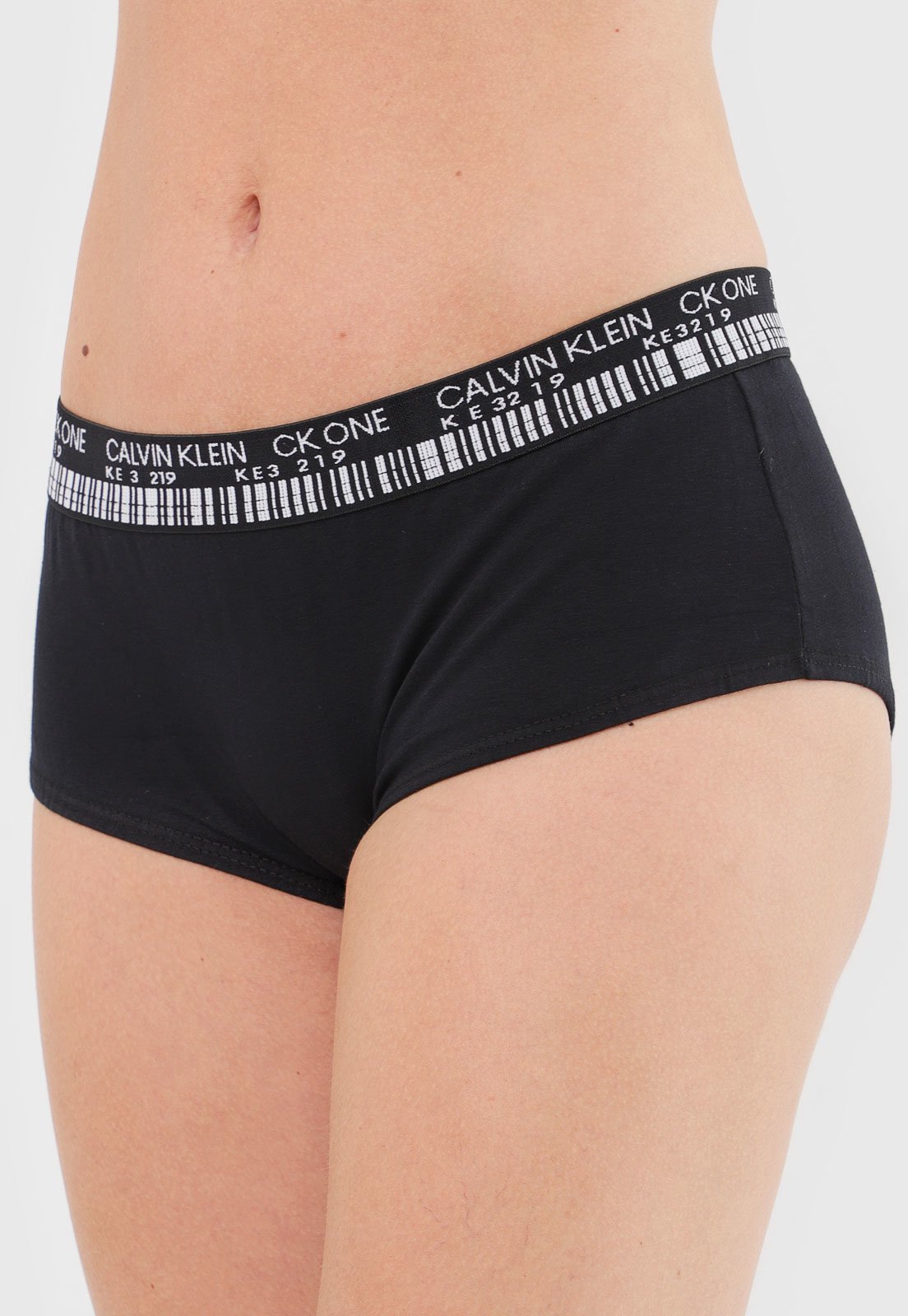 Calcinha Calvin Klein Underwear Boyshort Barcode Preta - Compre Agora |  Dafiti Brasil