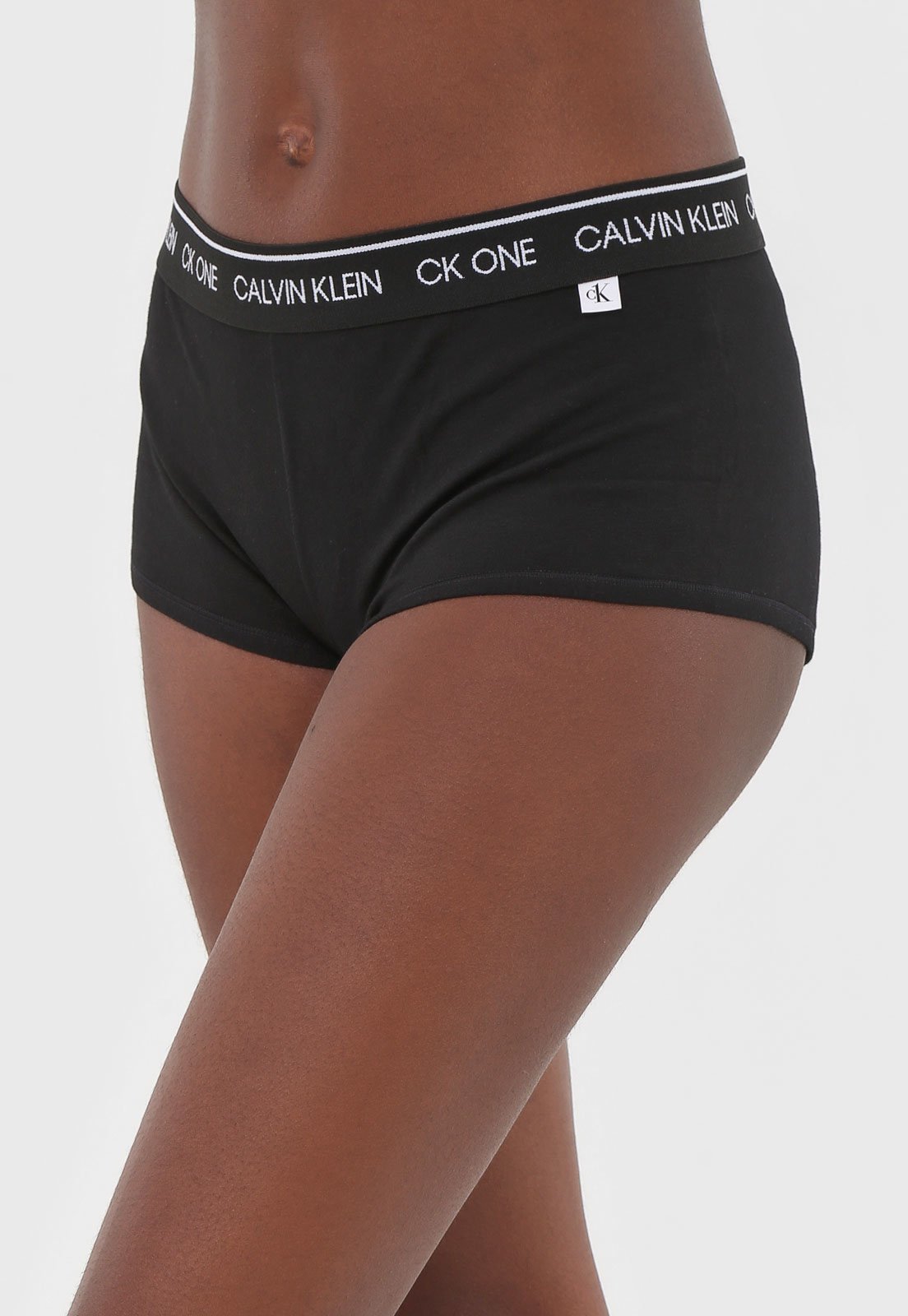 Calcinha Calvin Klein Underwear String Regulagem Preta - Compre