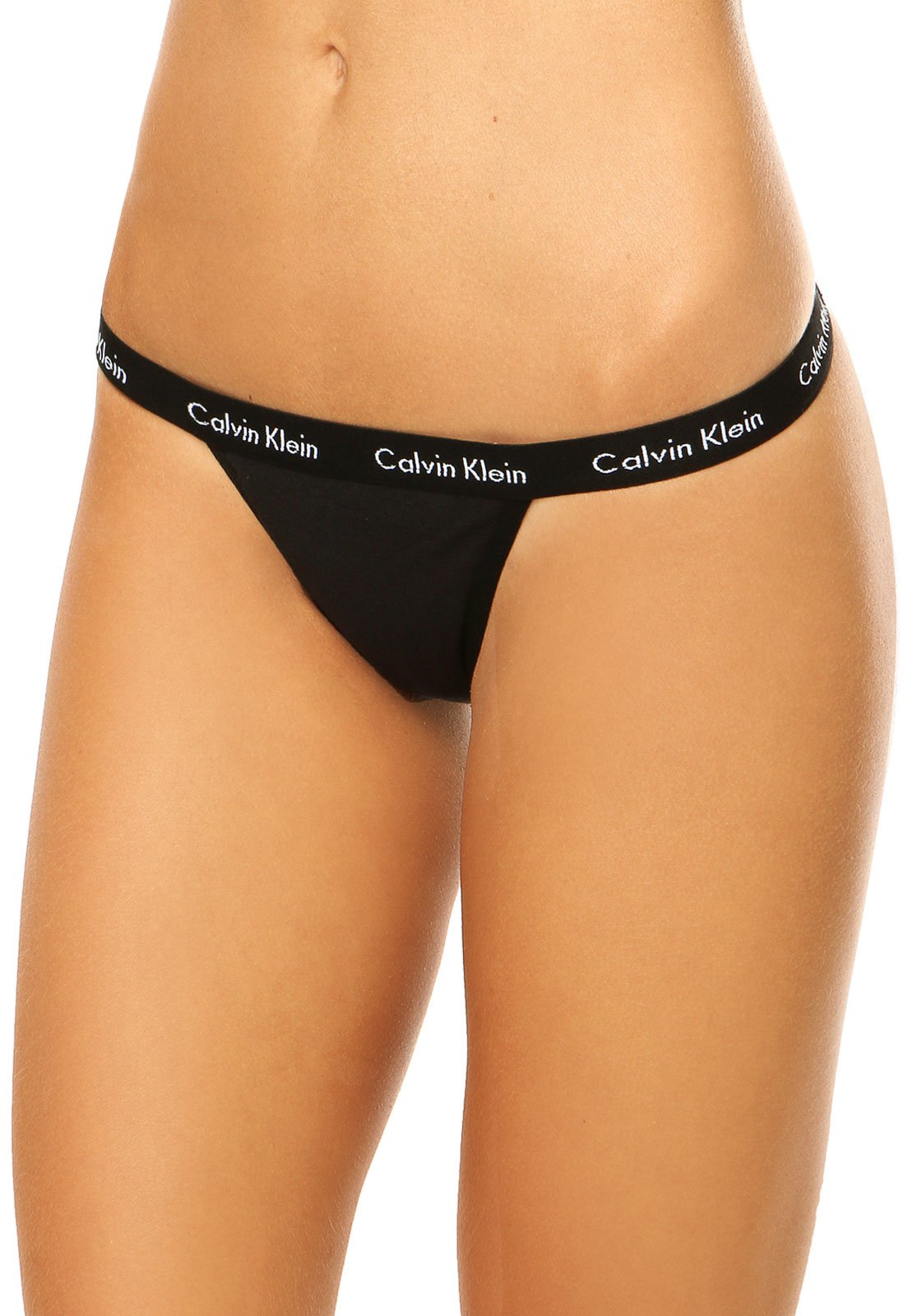 zoeken gehandicapt Aja Calcinha Calvin Klein Underwear String Preta - Compre Agora | Dafiti Brasil