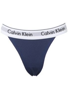 Calvin Klein Underwear Tanga em Azul, Acinzentado, Vermelho Fogo