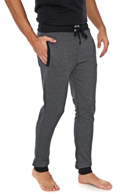 Calça Moletom Calvin Klein Underwear Jogger Logo Cinza Menor preço em Calça Moletom Calvin Klein Underwear Jogger Logo Cinza