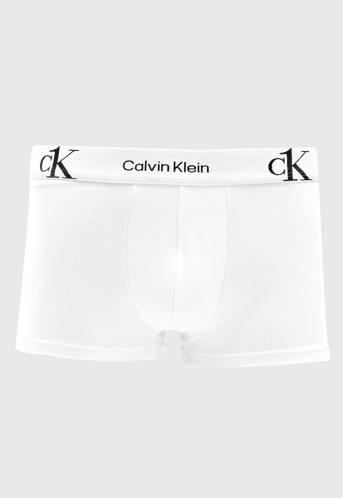 Cueca Calvin Klein Underwear Boxer Logo Branca - Compre Agora