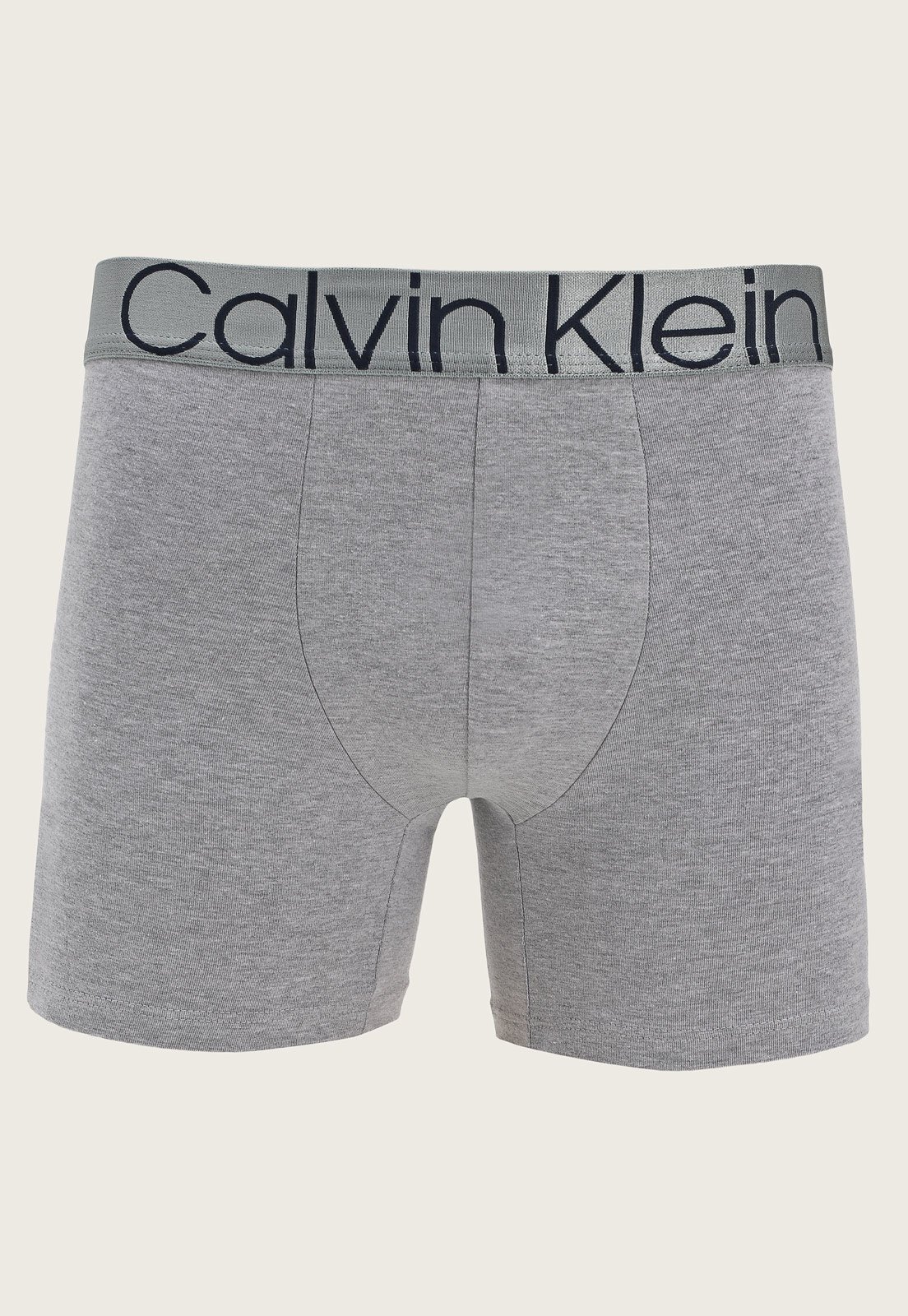 Cueca Calvin Klein Underwear Boxer Logo Cinza - Compre Agora