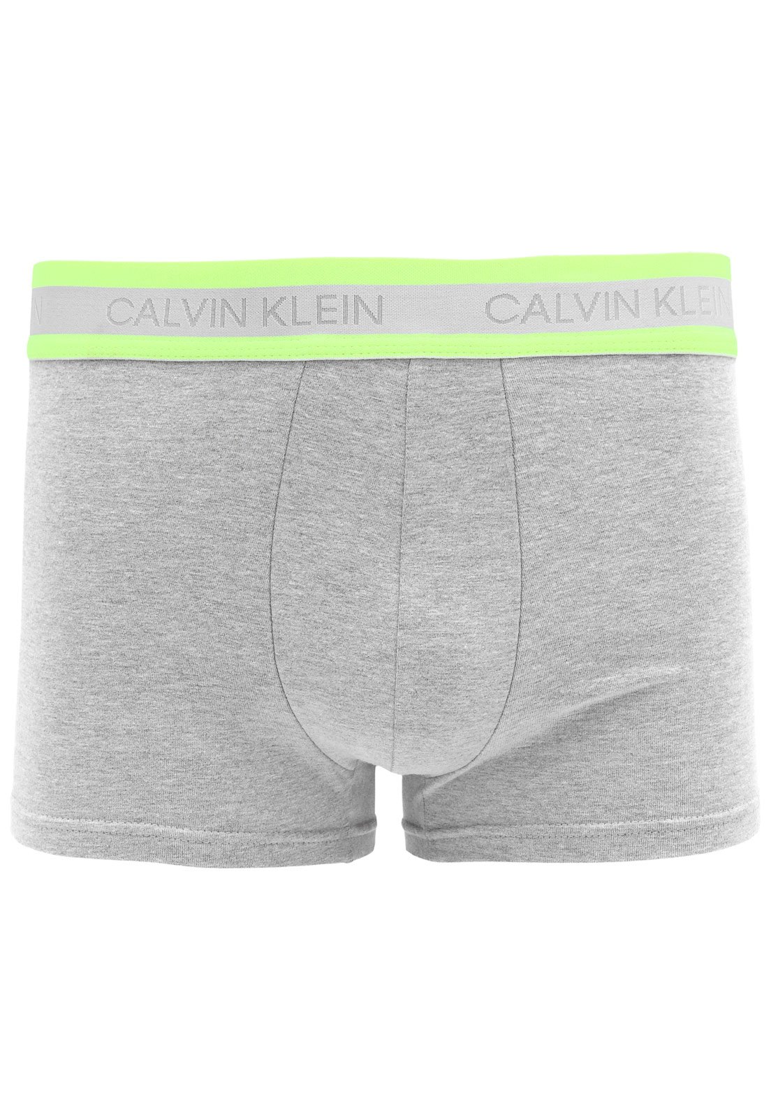 Cueca Calvin Klein Underwear Boxer Neon Cinza - Compre Agora