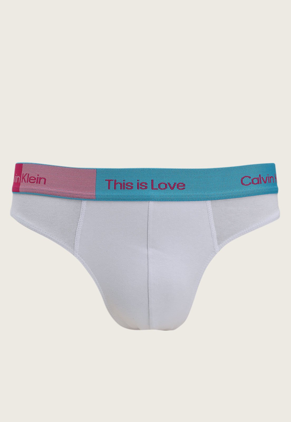 Cueca Calvin Klein Underwear Jockstrap Pride Branca - Compre Agora