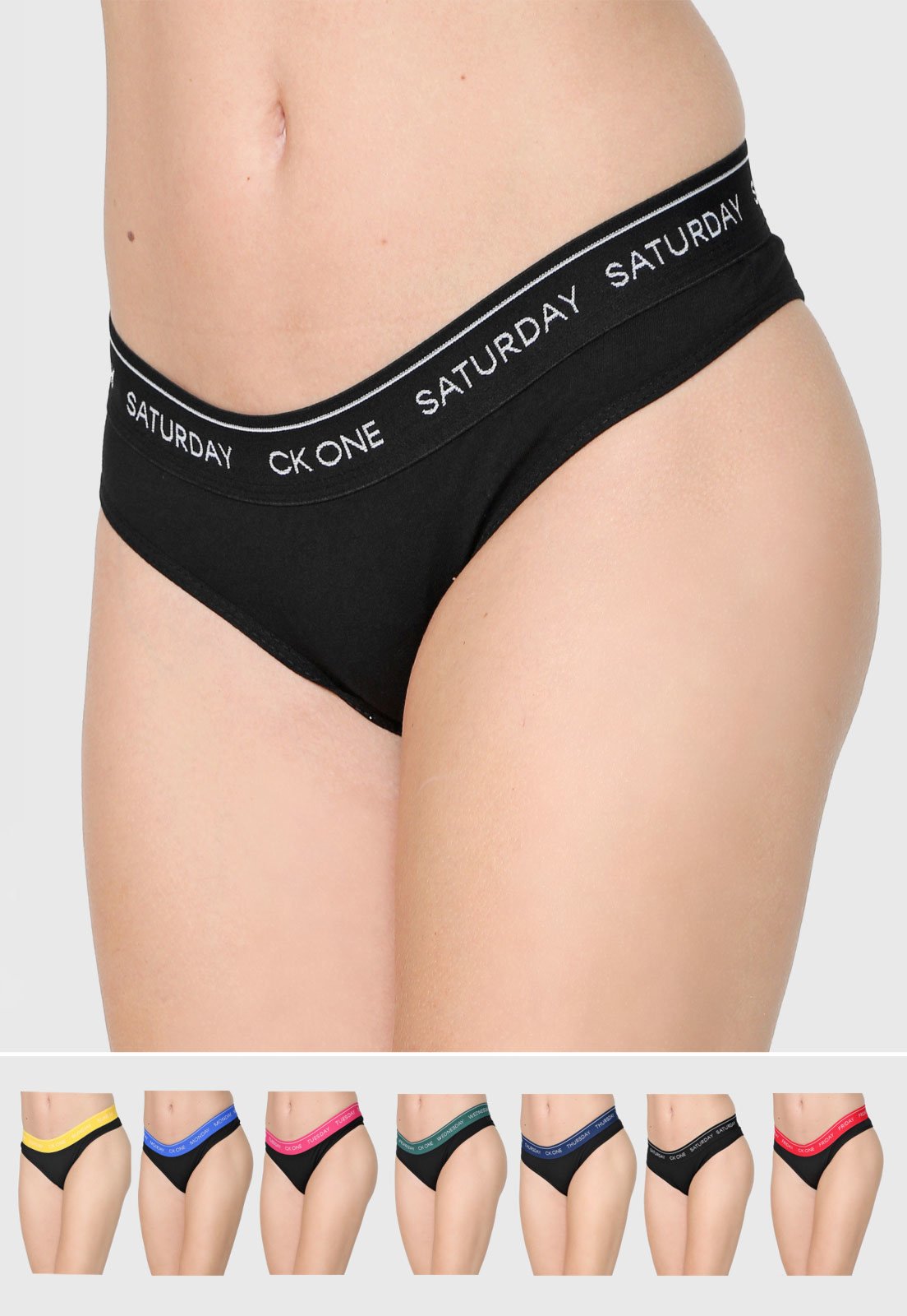Kit 2 Calcinhas Tanga String Calvin Klein Underwear Logo em Promoção na  Americanas