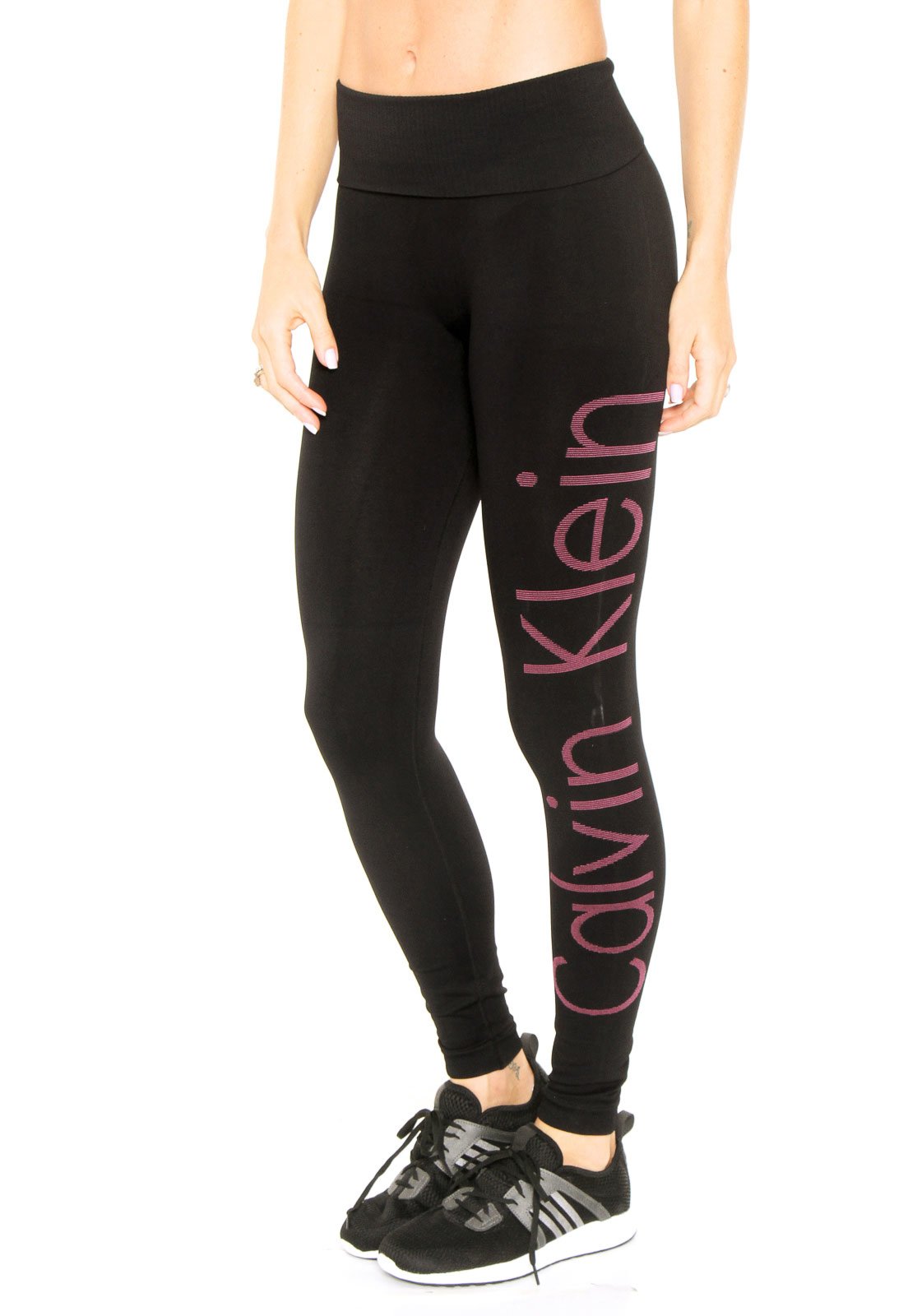 Legging Calvin Klein Underwear Sem Costura Fitness Preta - Compre Agora