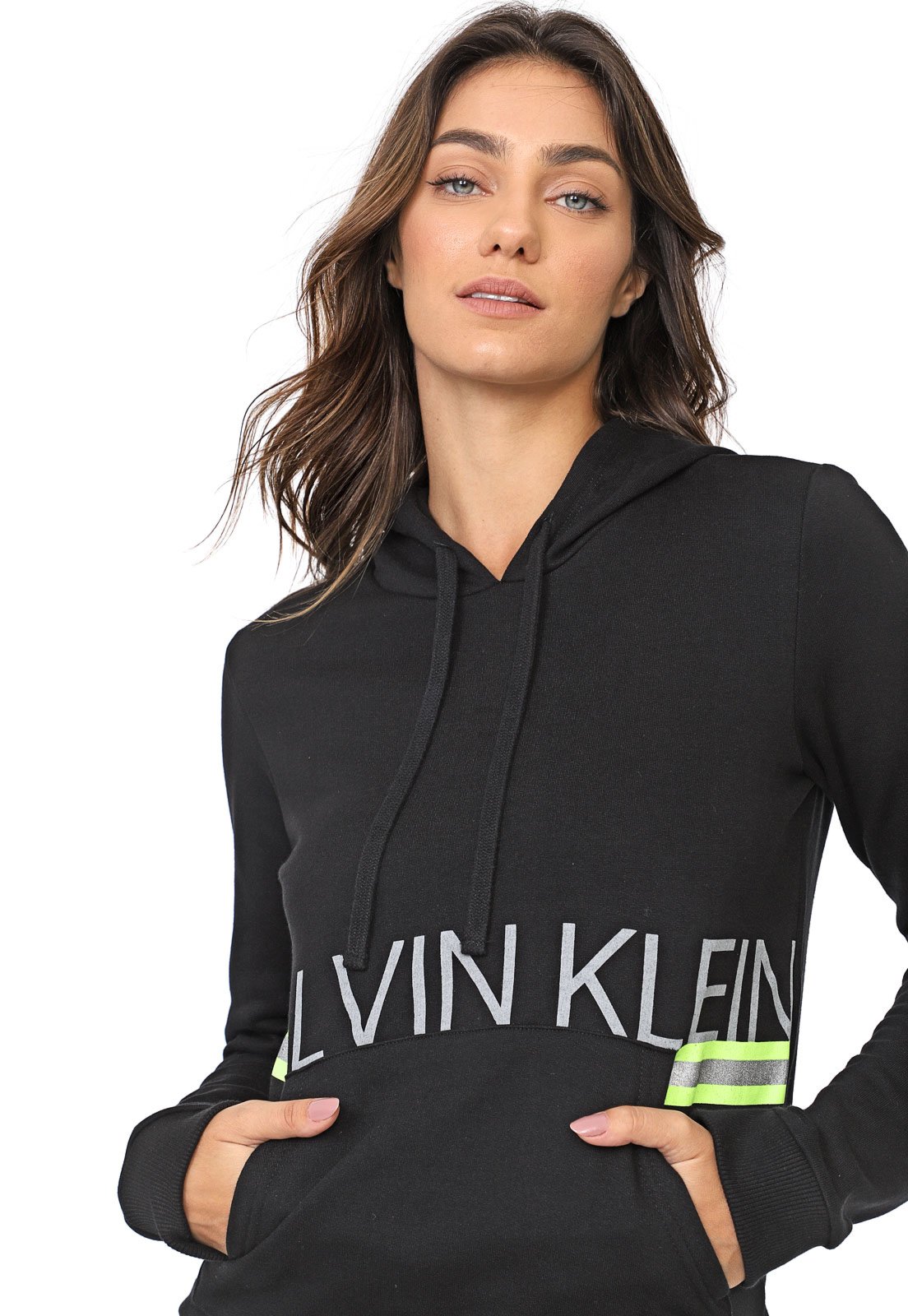 calvin klein moletom com capuzs womens