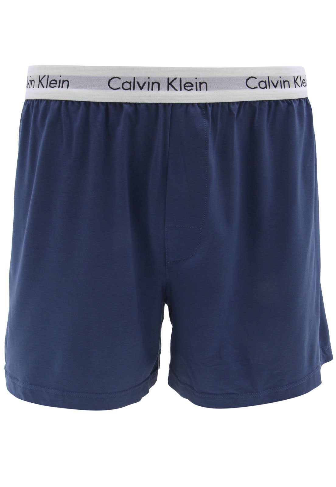 Samba Canção Calvin Klein Underwear Logo Azul - Compre Agora | Dafiti ...