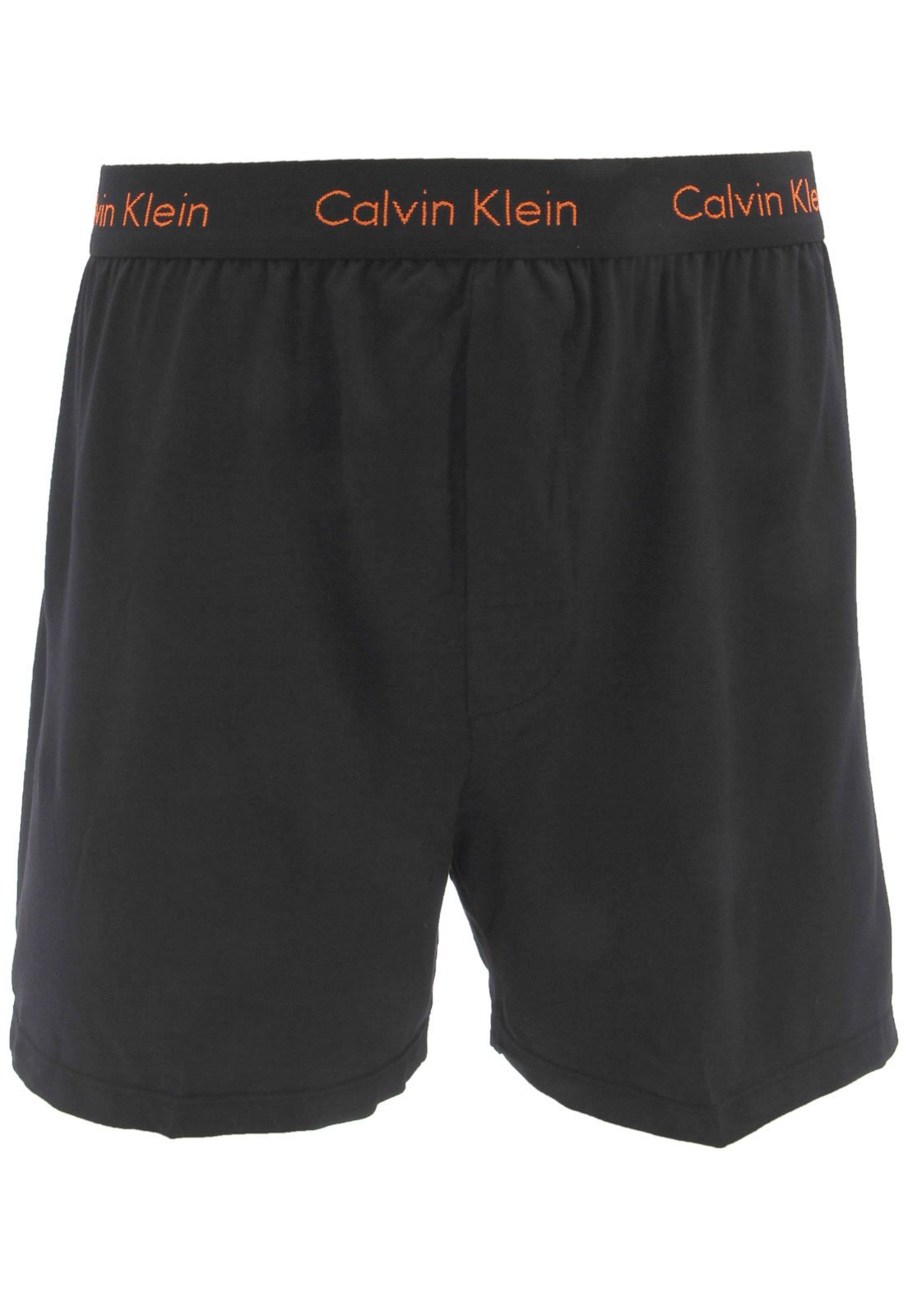 Samba Canção Calvin Klein Underwear Logo Preta Compre Agora Kanui
