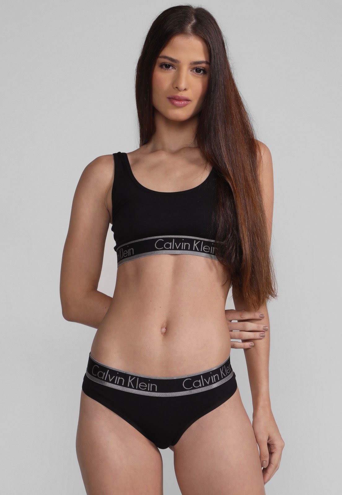Turbulentie Afgekeurd Van Top Calvin Klein Underwear Logo Preto - Compre Agora | Dafiti Brasil