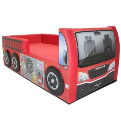 Cama Carro Bombeiro Vermelha Menor preço em Cama Carro Bombeiro Vermelha