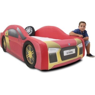Cama Carro Iron Cama Carro Do Brasil Vermelho Menor preço em Cama Carro Iron Cama Carro Do Brasil Vermelho