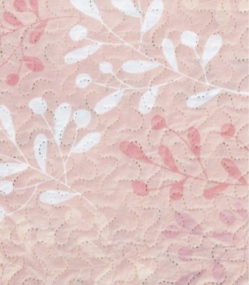Colcha Dupla Face Solteiro 150 Fios Camesa Rosa
