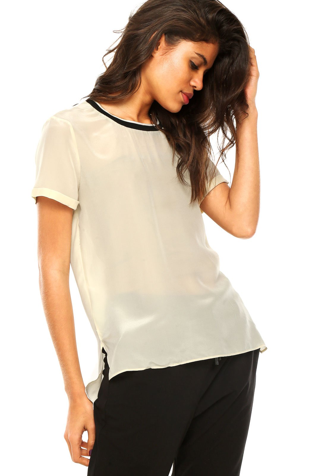 blusa canalé