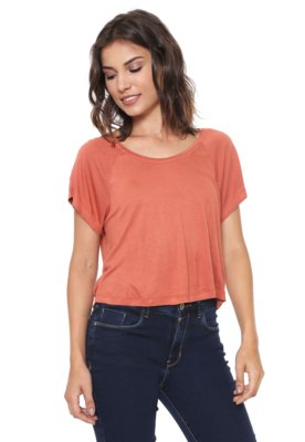 Camiseta Cropped Cantão Raglan Laranja é boa?