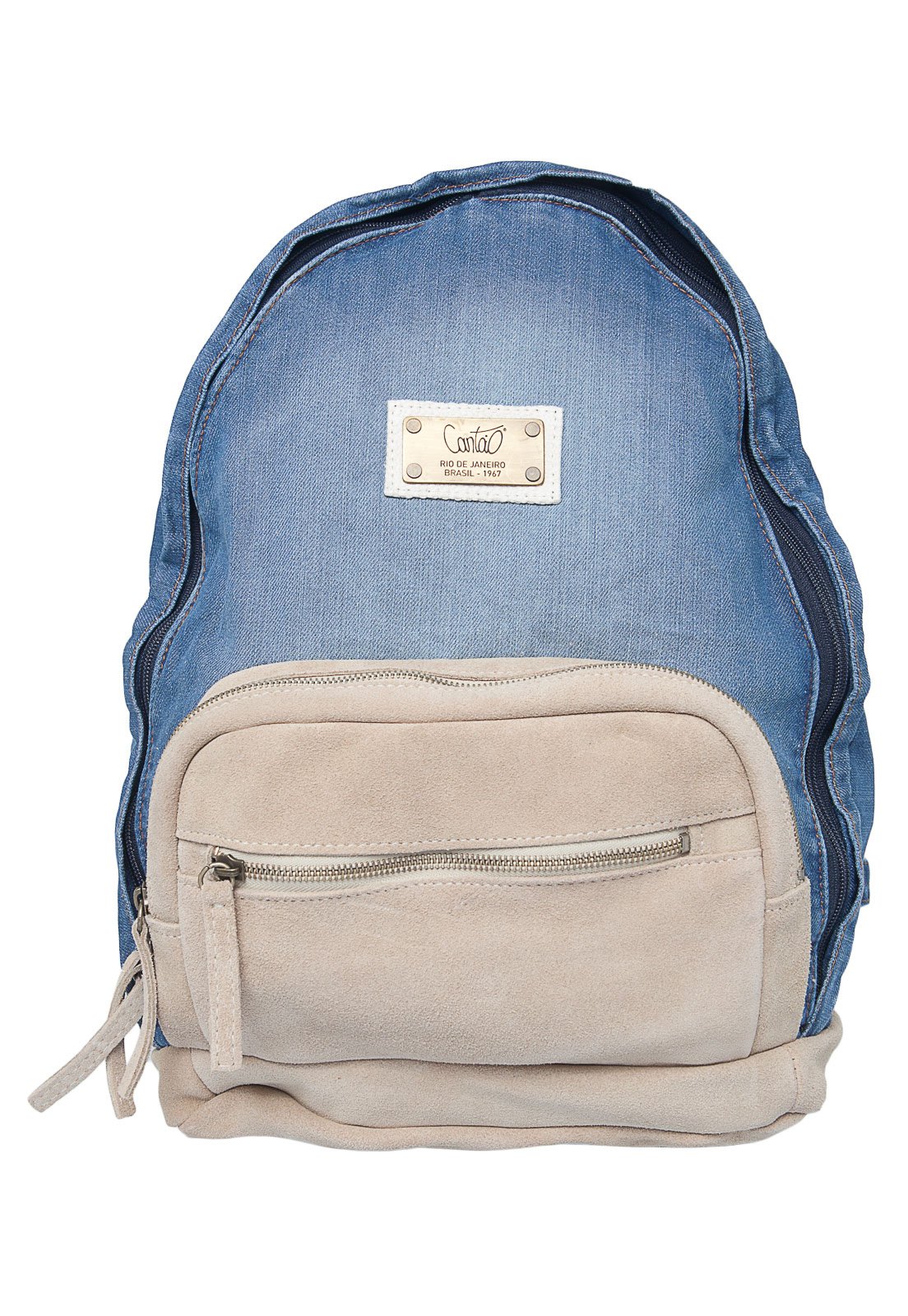 Mochila store jeans cantao