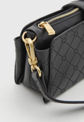 Bolsa Capodarte Retangular Alça Longa Preta