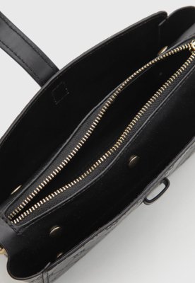 Bolsa Capodarte Retangular Alça Longa Preta