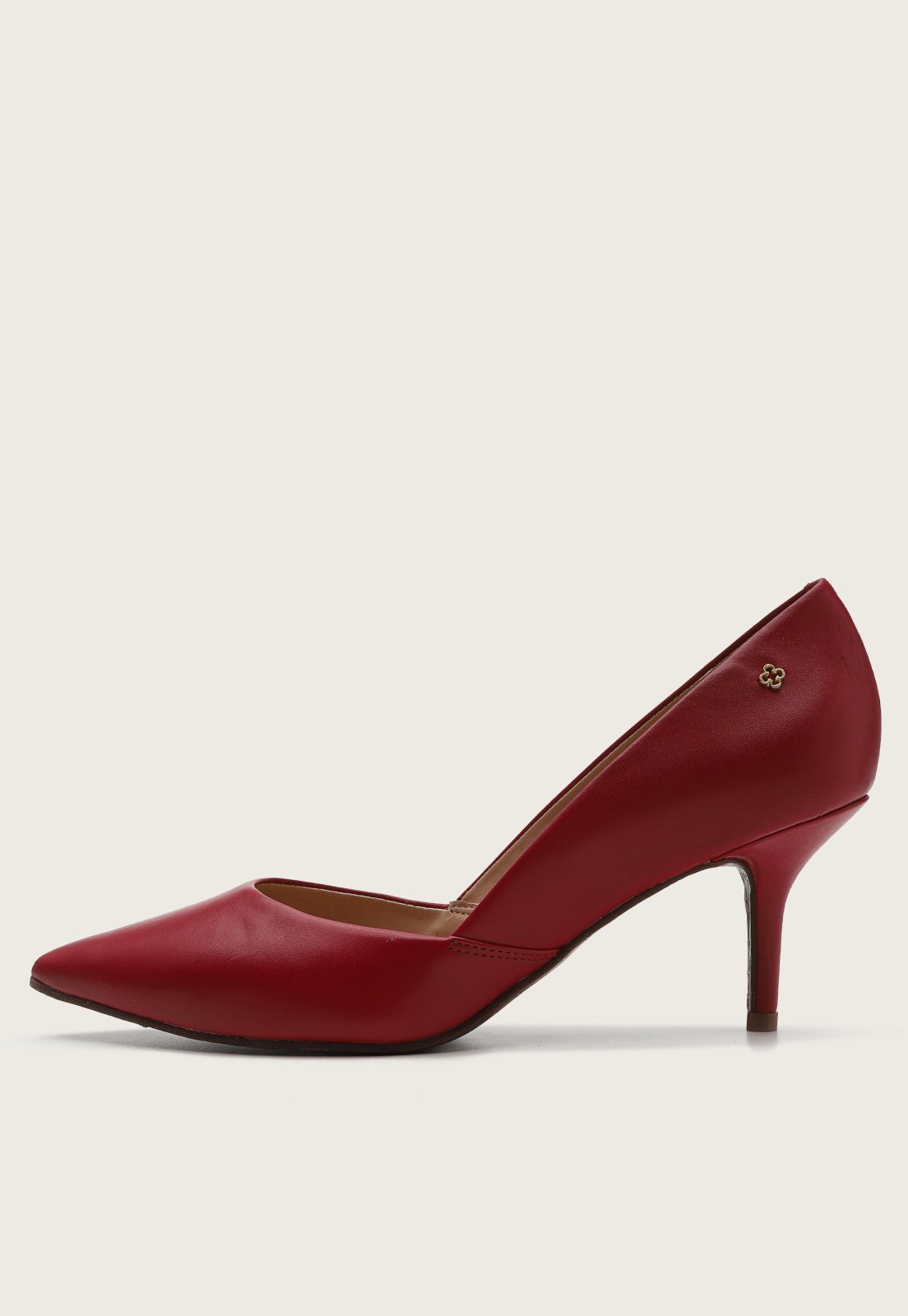 Scarpin hot sale capodarte vermelho