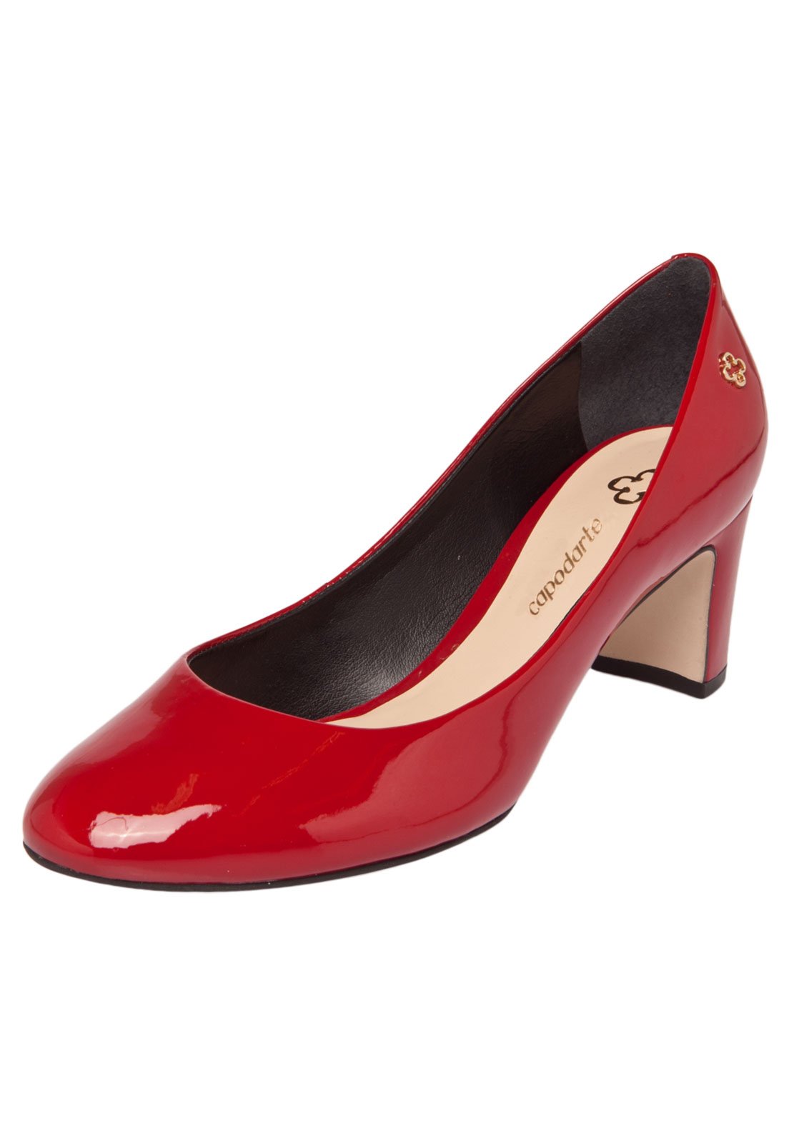 Scarpin vermelho hot sale capodarte