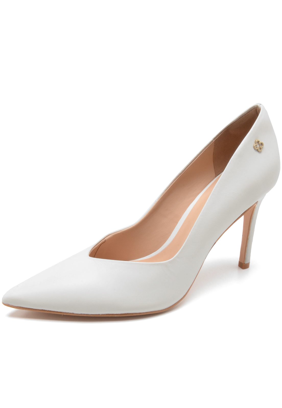 scarpin branco 34