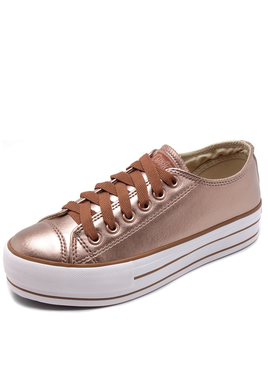 tenis capricho flatform branco