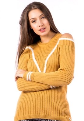 Blusa Tricot Carlan Venus Vacani Decote Redondo Menor preço em Blusa Tricot Carlan Venus Vacani Decote Redondo