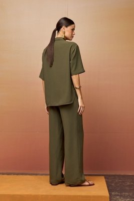 Calça Alfaiataria Ritmi Studio Verde