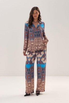 Calça Barrada Ritmi Studio Azul