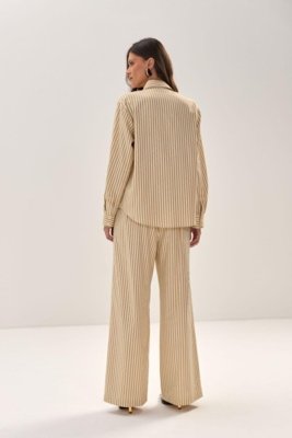 Calça De Risca Ritmi Studio Verde