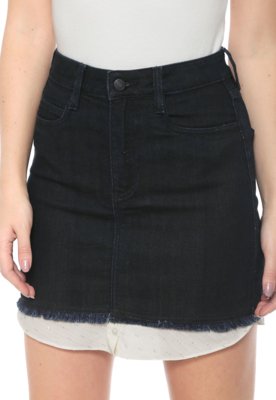 Menor preço em Saia Jeans Carmim Curta Oregon Mini Azul