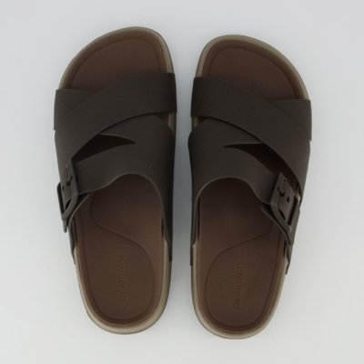 Chinelo Cartago Slide Roma X Marrom