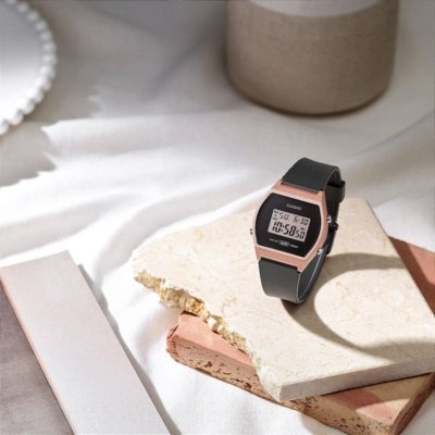 Relógio Casio Standard LW-204-1ADF Cinza/Rosa