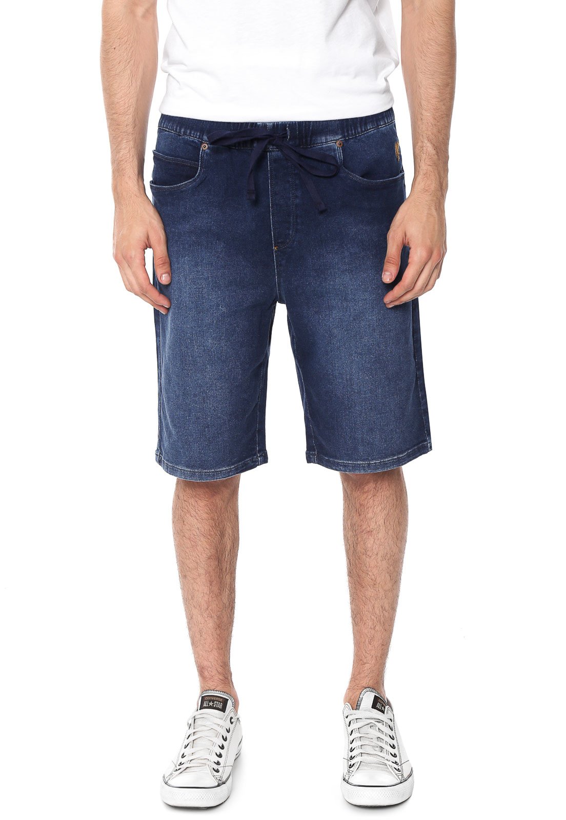 bermuda jeans masculina cavalera